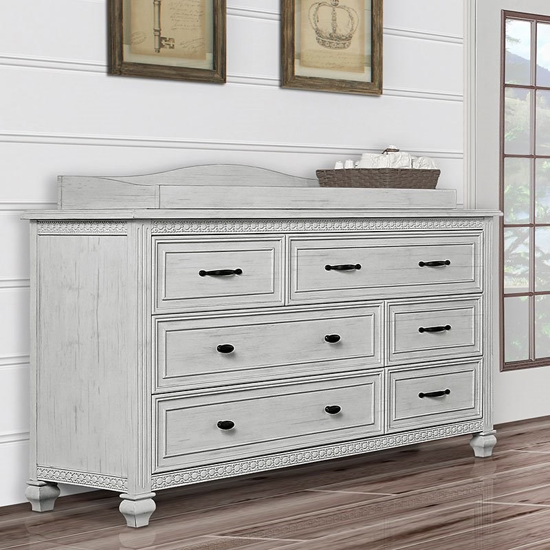 evolur madison crib antique grey mist