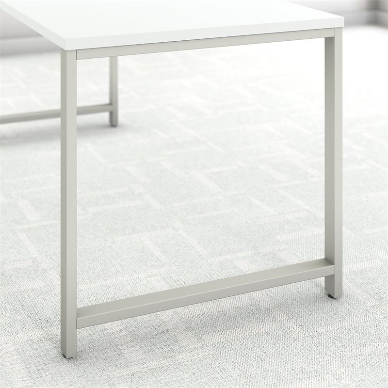 Scranton & Co Furniture 48W x 24D Table Desk in White