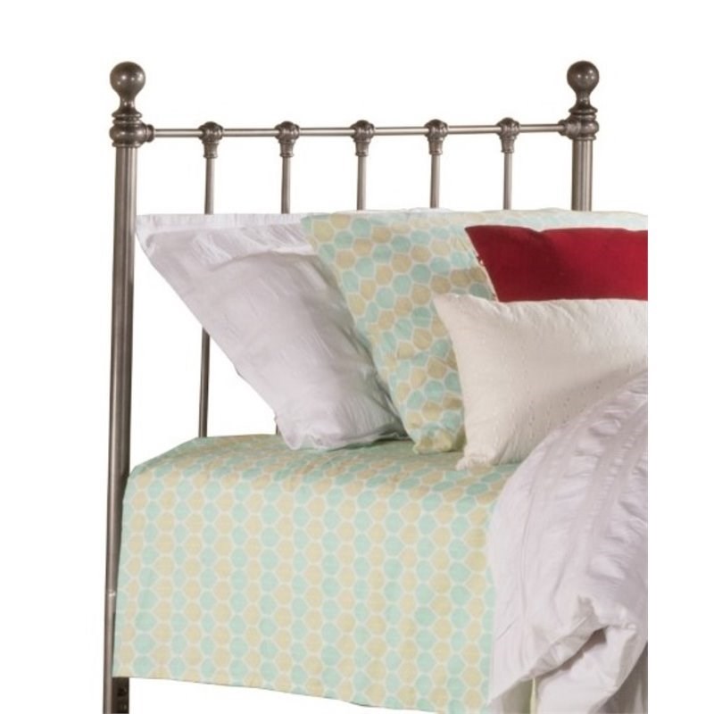 Hawthorne Collections Twin Metal Spindle Headboard In Black Steel Homesquare
