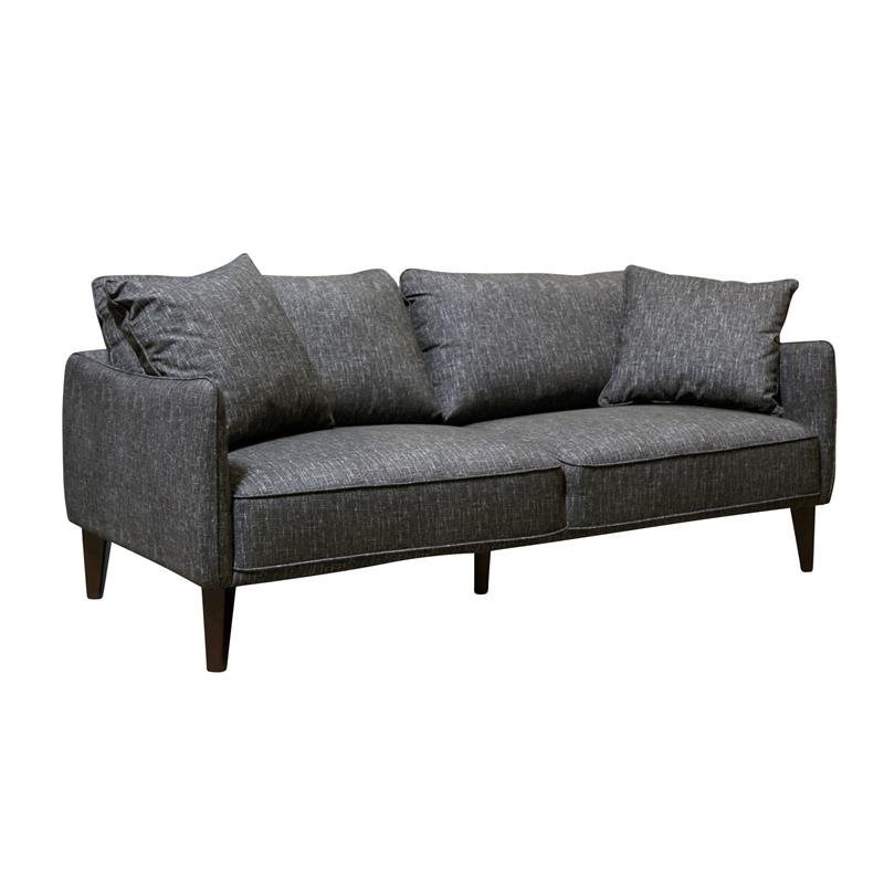 Lucien Modern Upholstered Sofa - Gray