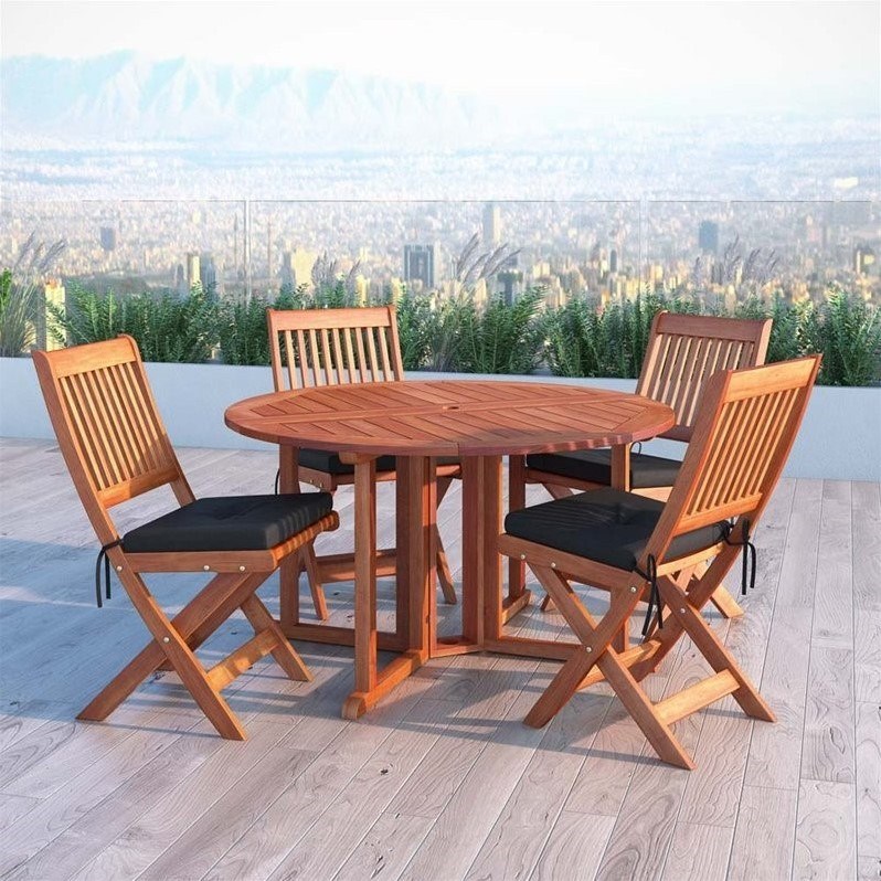 desantiago 5 piece dining set