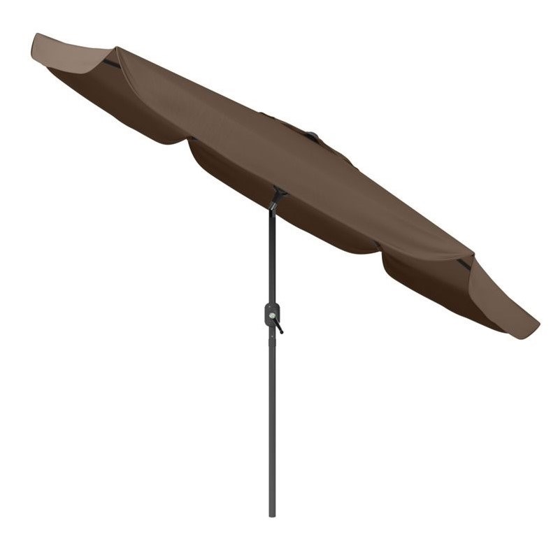 Atlin Designs Patio Umbrella in Sandy Brown