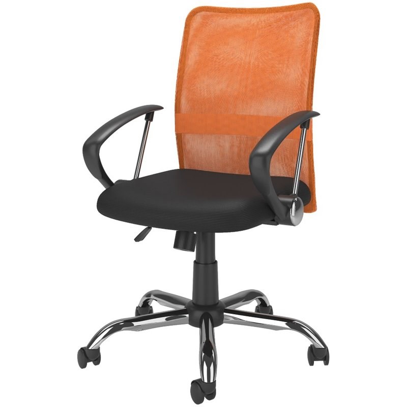 Atlin Designs Mesh Back Office Chair in Orange