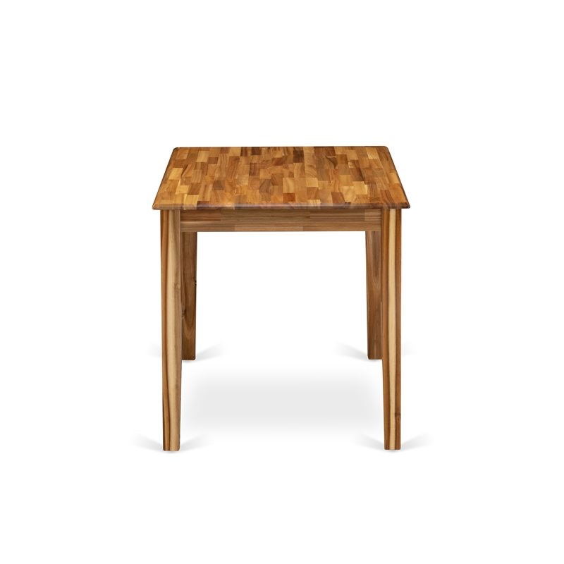 Atlin Designs Rectangular Wood Dining Table in Walnut