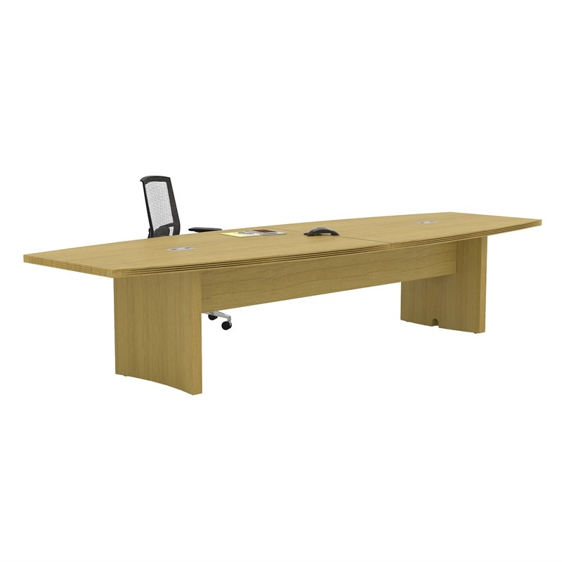Mayline Aberdeen Series 12' Conference Table in Maple