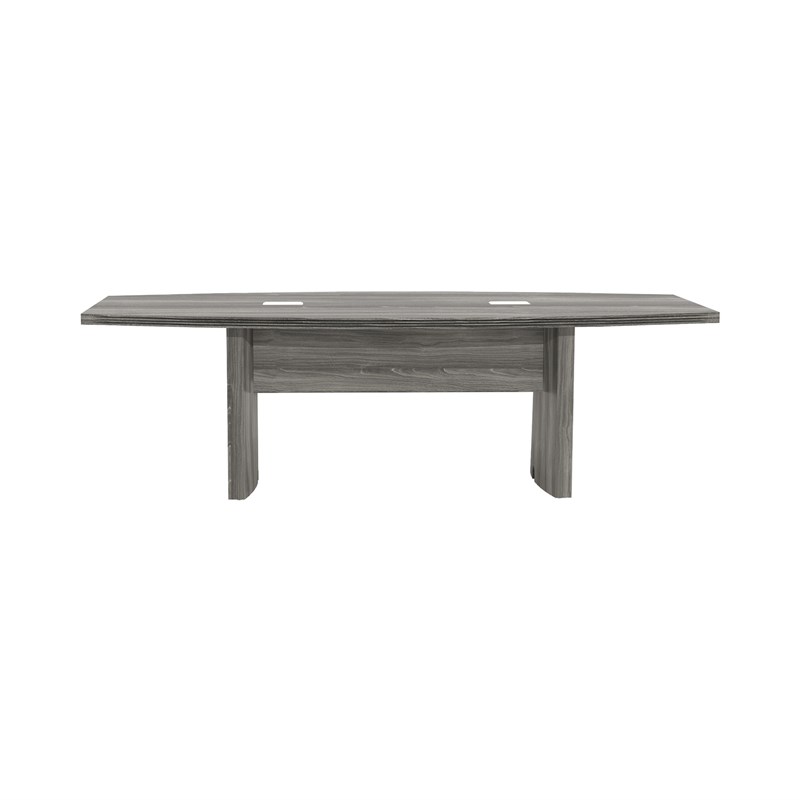 Mayline Aberdeen Series 8' Conference Table in Gray Steel