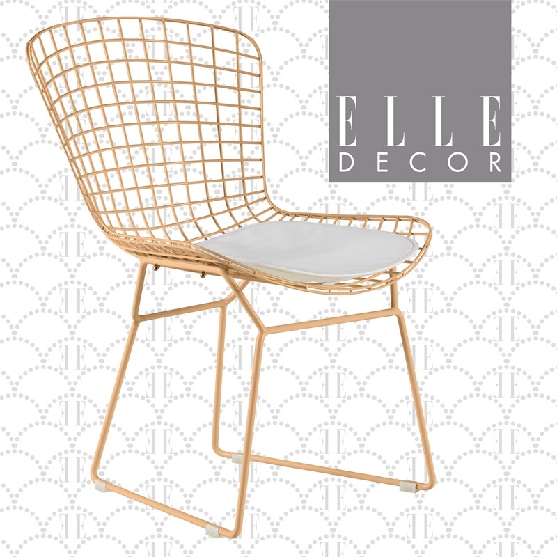 holly wire dining chair