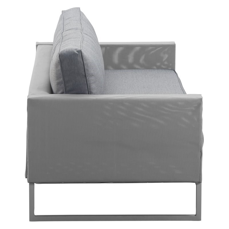 elle decor tropez sofa french gray mesh odso20008a