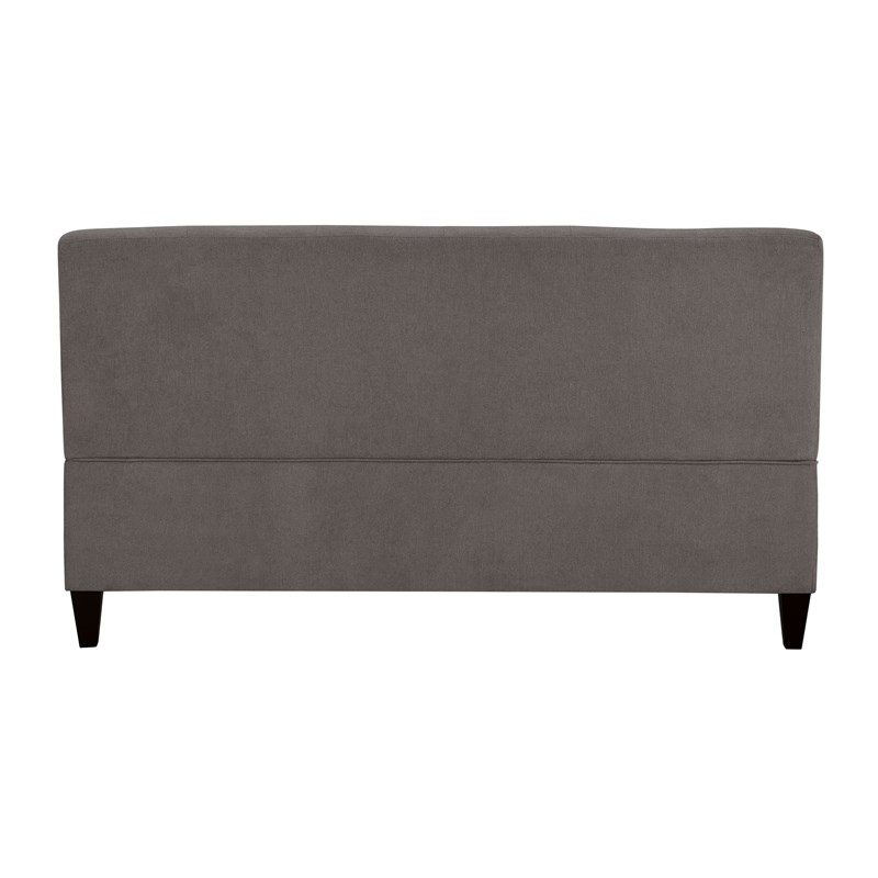 Elle Decor Yvonne Mid-Century Modern Sofa - French Dark Gray