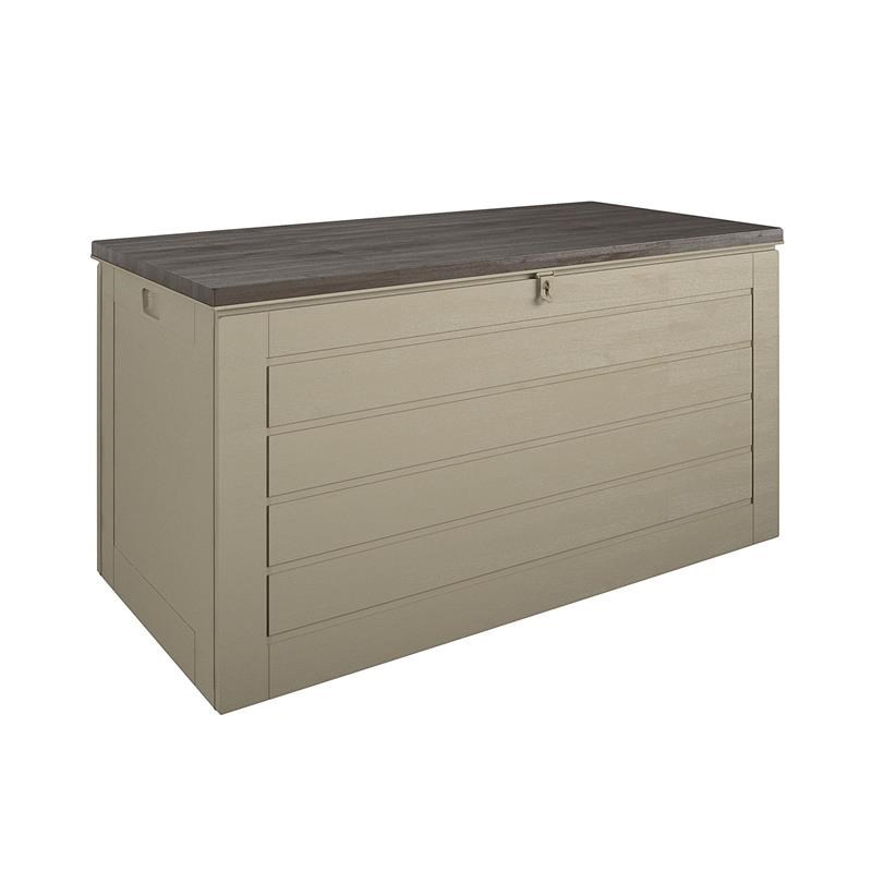 Cosco Outdoor Patio Deck Storage Box Extra Large 180 Gallons in Tan