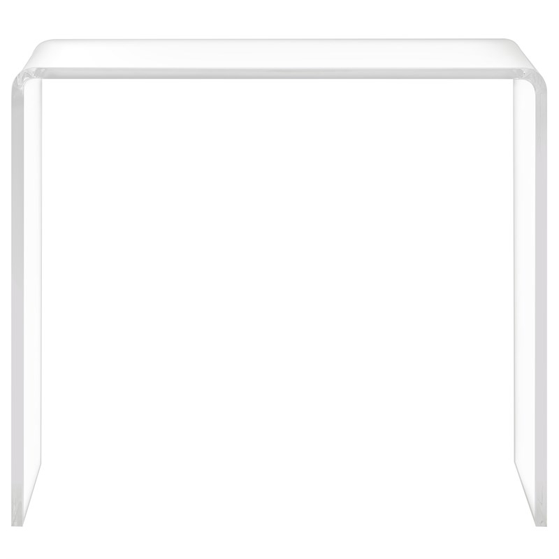 Progressive Furniture A La Carte Acrylic Desk/Vanity Small in Clear