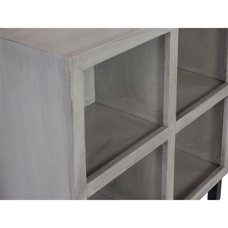 Progressive Furniture Library Gray Accent Bookcase