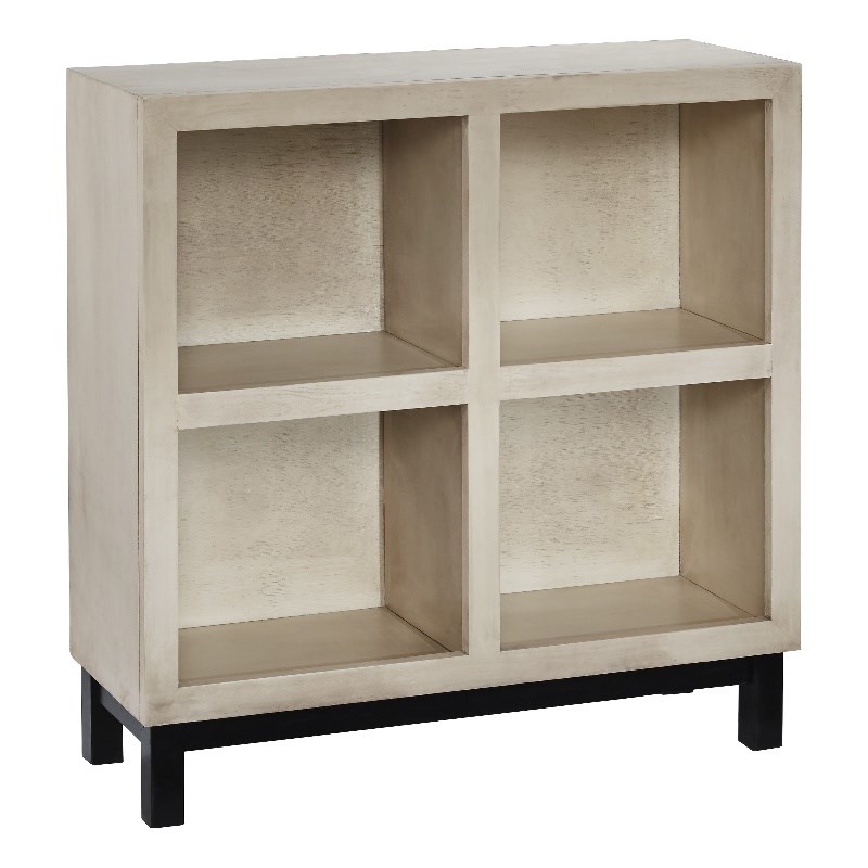 Progressive Furniture Library White Wood Accent Bookcase