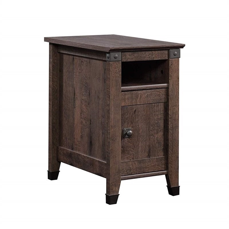 Rustic 3 Piece Coffee Table and End Table Sets in Oak Brown