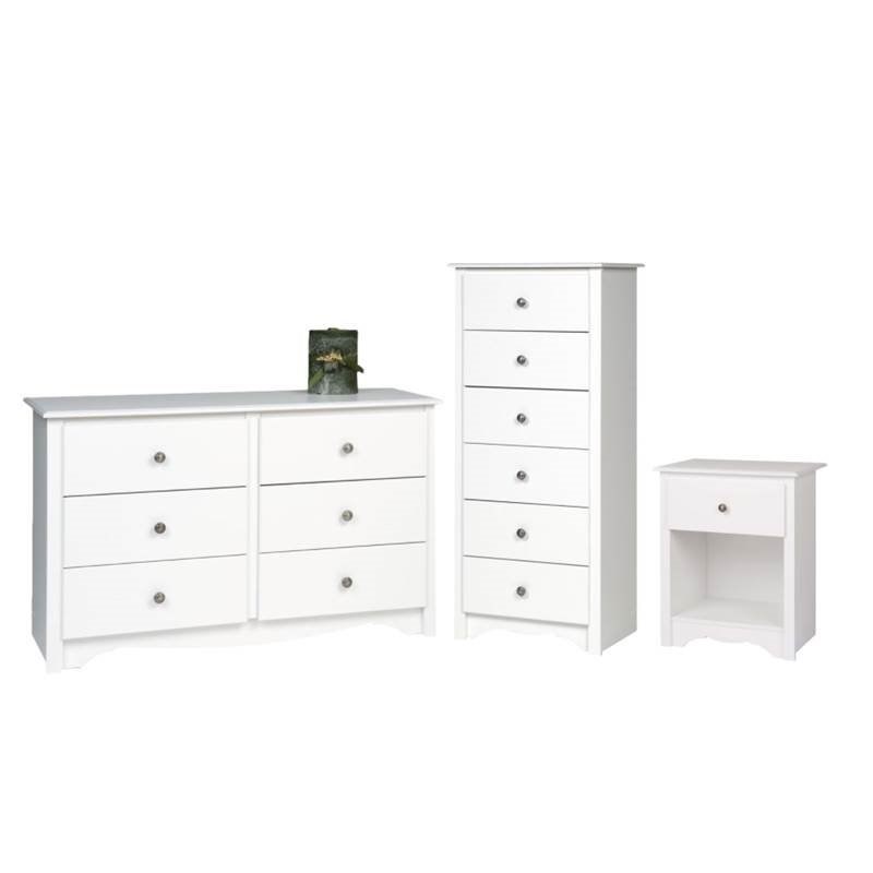3 Piece Set With Nightstand Dresser And, Dresser With Matching Nightstand