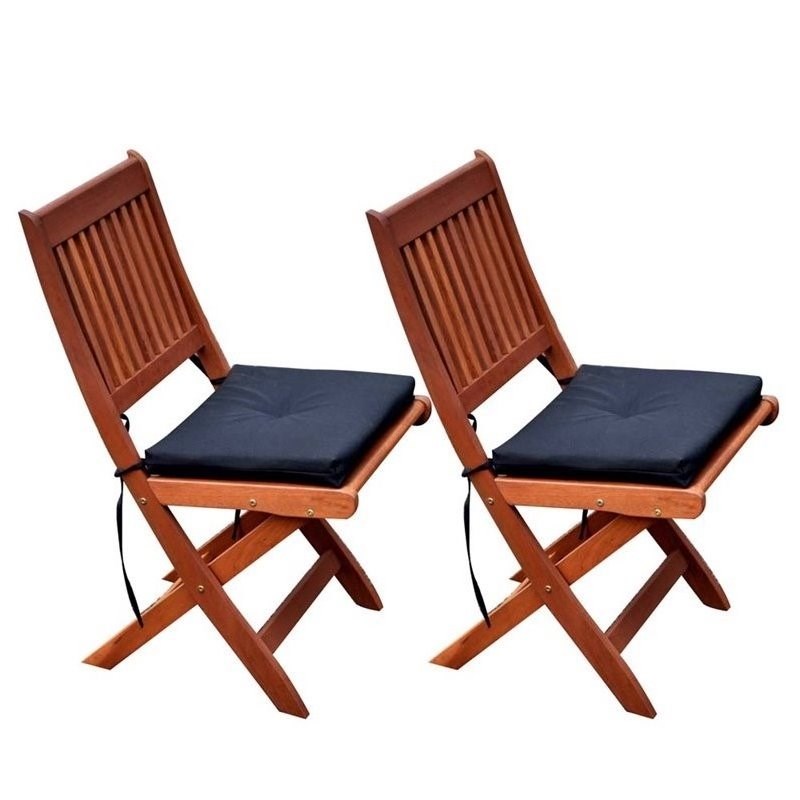5 Piece Patio Dining Set with Dining Table and Set of 4 Dining Chairs in Cinnamon Brown