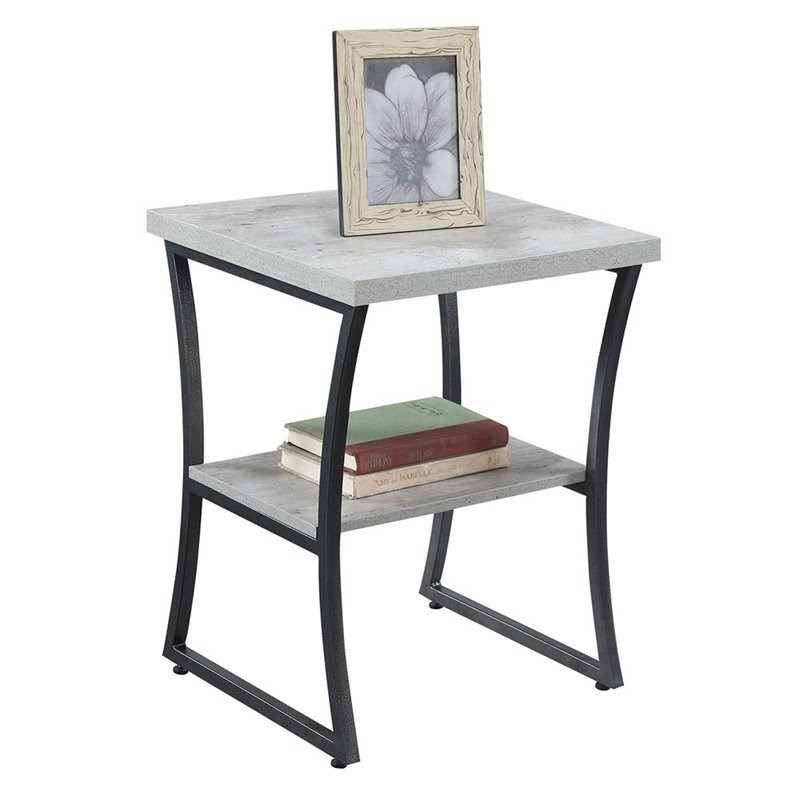 (Set of 2) End Table in Faux Birch Homesquare