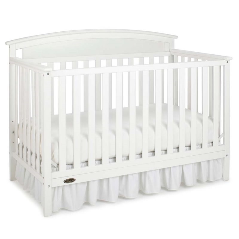 3 Piece Nursery Furniture Set with Crib Chest and Changer in White
