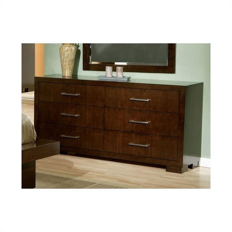 2 Piece Chest and Drawer Set in Dark Cappuccino Homesquare