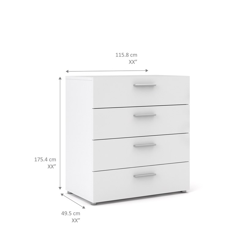 Drawer Double Dresser, 4 Drawer Dresser Dimensions