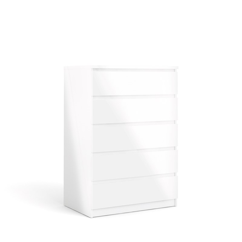 Double Dresser In White High Gloss, Tall Double Dresser White