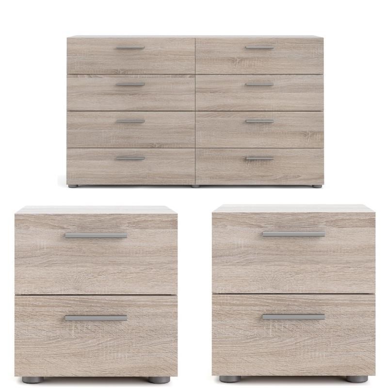 Home Square 8 Drawer Dresser And 2, Target Mixed Material Dresser Assembly