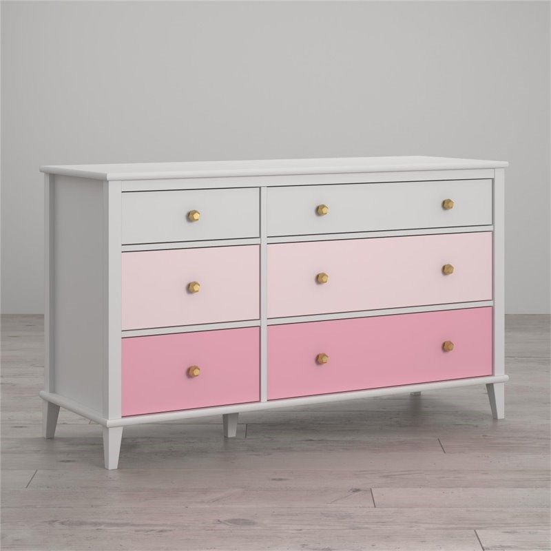 colorful changing table