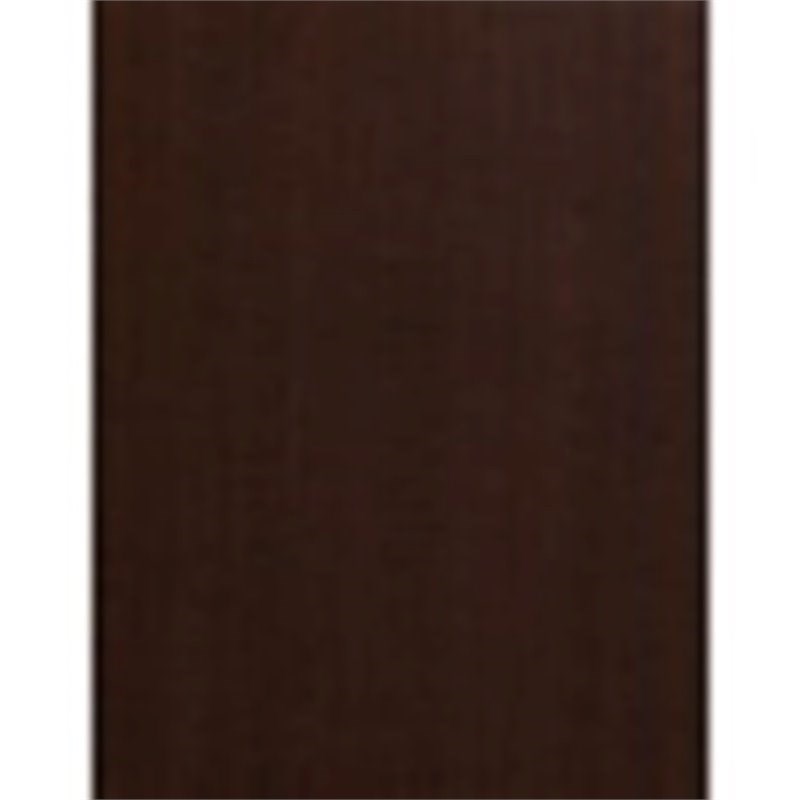 Home Square 2 Piece Engineered Wood Mobile Filing Cabinet Set in Mocha Cherry