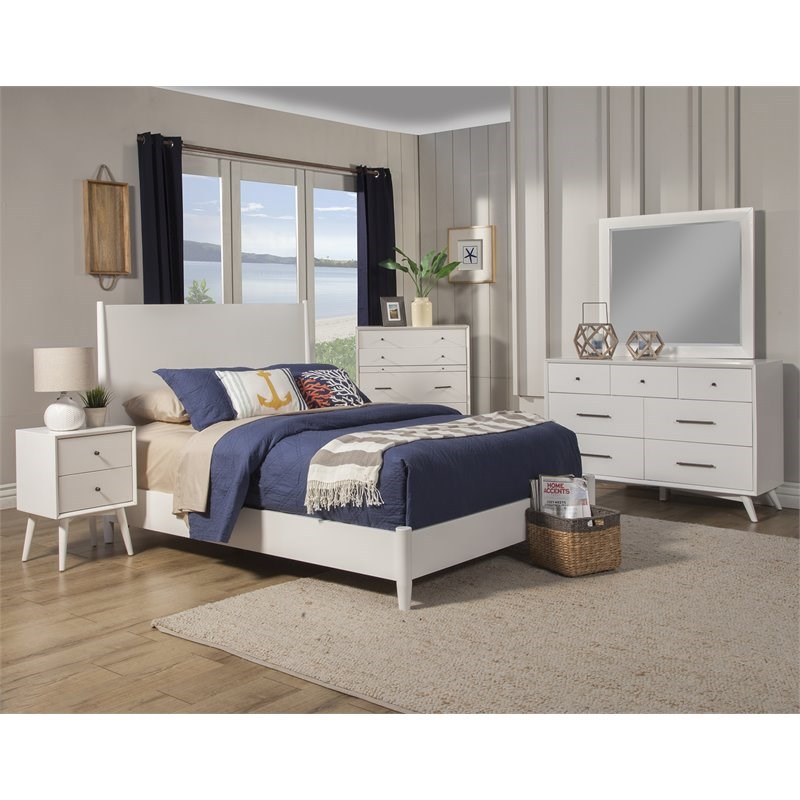 Home Square 3 Piece Set with Dresser Small Chest & Multifunction Chest in White