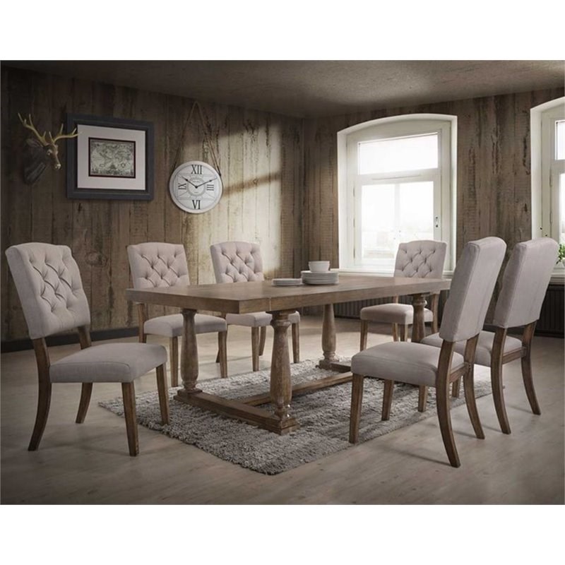 Home Square 2-Piece Set with Game Table and Dining Side Chair