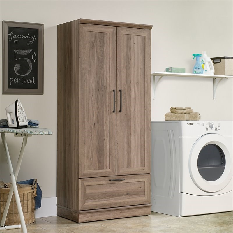 Home Square 2-Piece Set with Wardrobe Armoire & 35