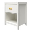 Little Seeds Monarch Hill Haven White Kids 1 Drawer Nightstand