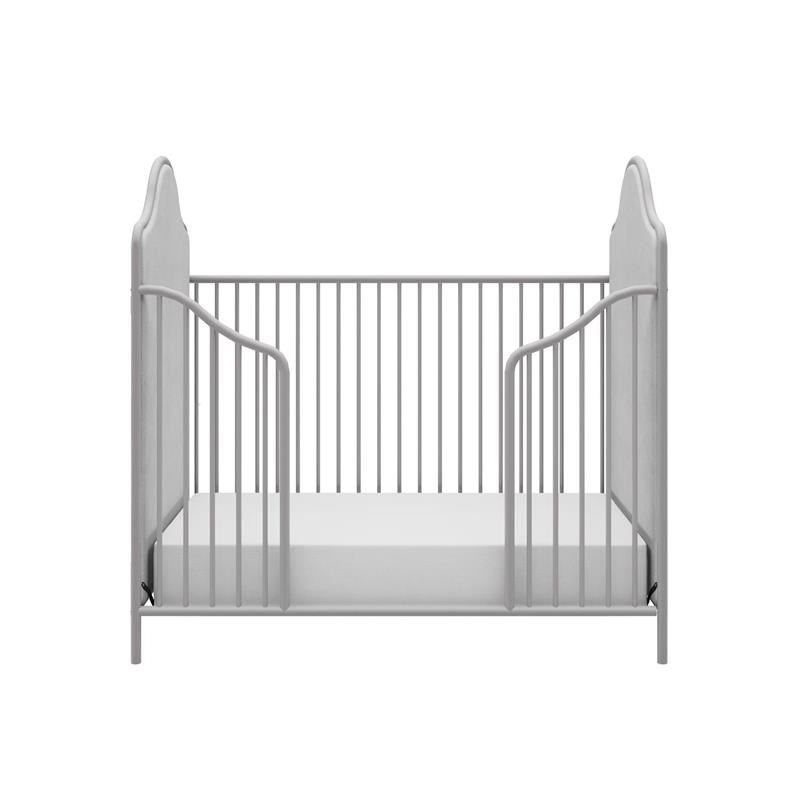 Little Seeds Piper Toddler Conversion Kit Nursery Crib Accessory in Dove Gray