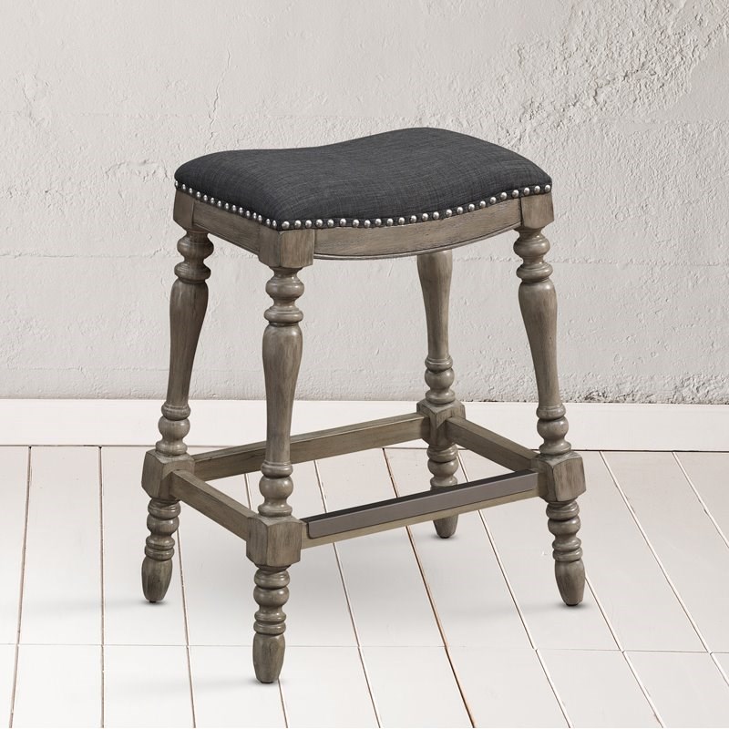 Comfort Pointe Collins Saddle Seat Counter Stool 