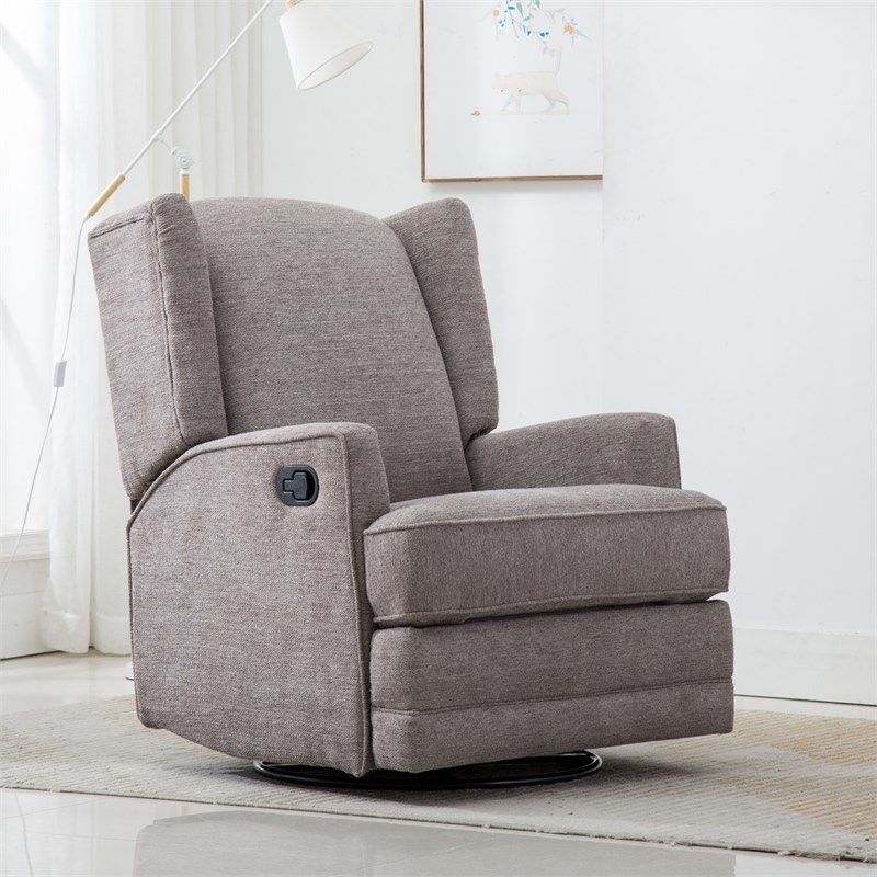 wingback glider and recliner