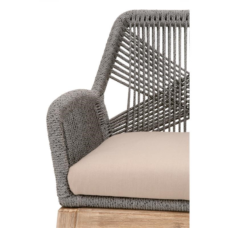 Loom Arm Chair - Set of 2 - Platinum Rope