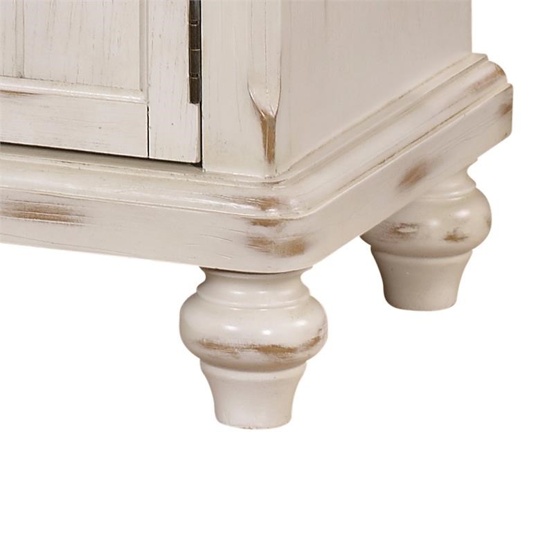 Distressed Wood Country Door Chest With Drawer In White Ds 2542 850a Distressed Wood Country Door Chest With, Country Door Furniture