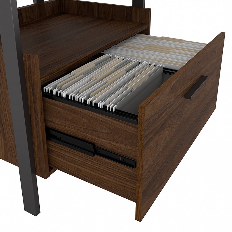 Architect 1 Drawer Lateral File Cabinet in Modern Walnut - Engineered Wood