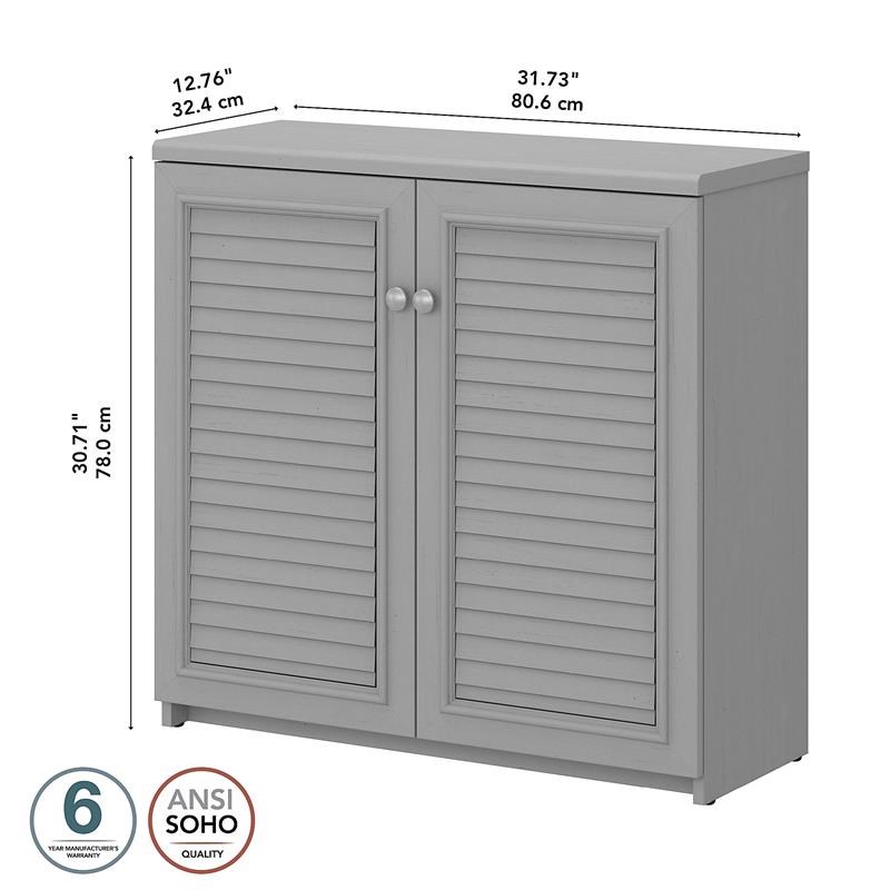 Fairview Small Storage Cabinet With, Small Storage Cabinet With Doors For Kitchen