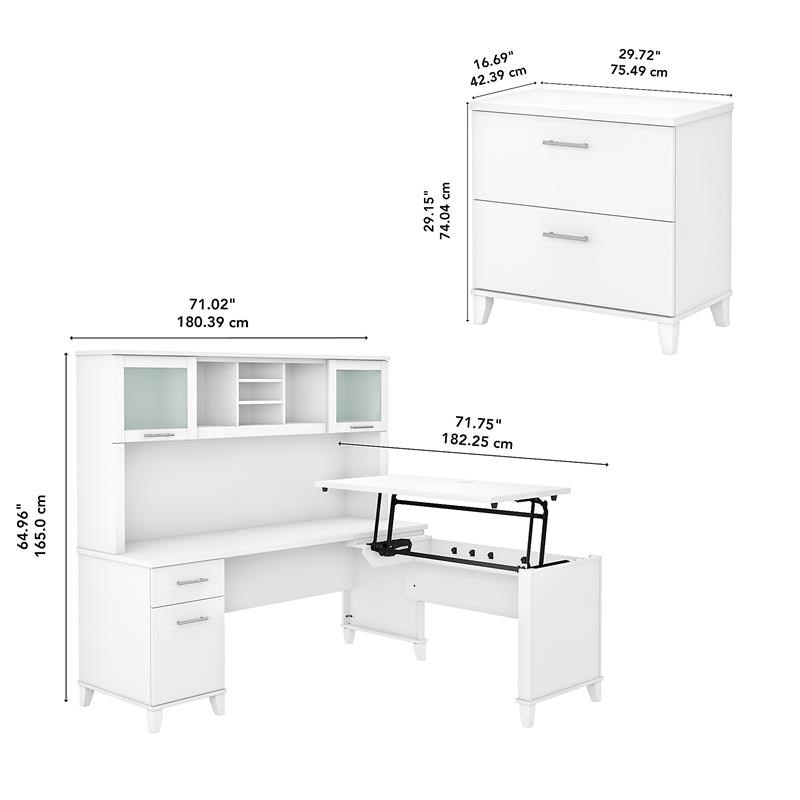 fantastic furniture desk with hutch