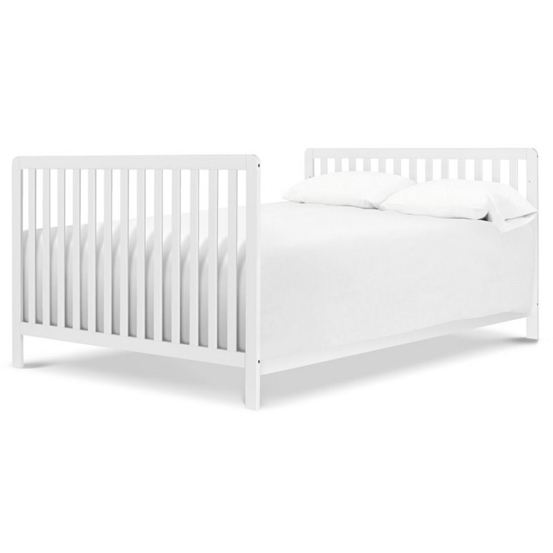 Carter's By DaVinci Colby 4-in-1 Low Profile Convertible Crib in White