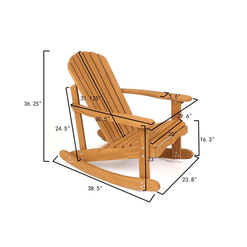 Outdoor Adirondack fauteuil et table plans Patterns & Instructions