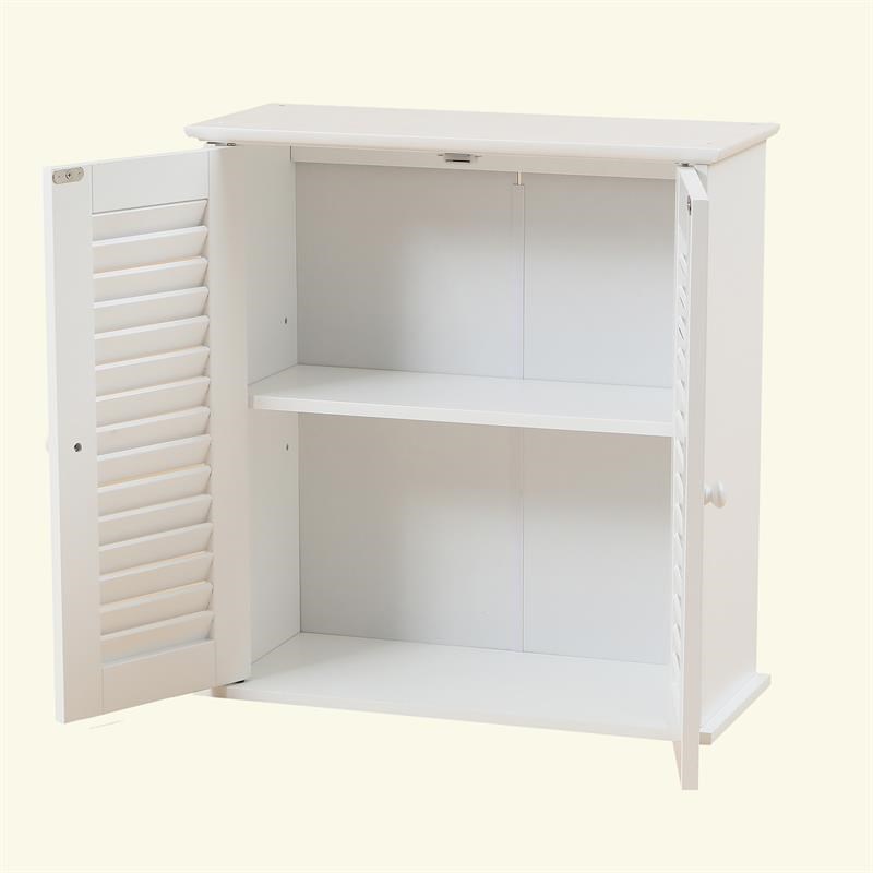 luxen home white mdf shutterdoor bathroom wall whif629