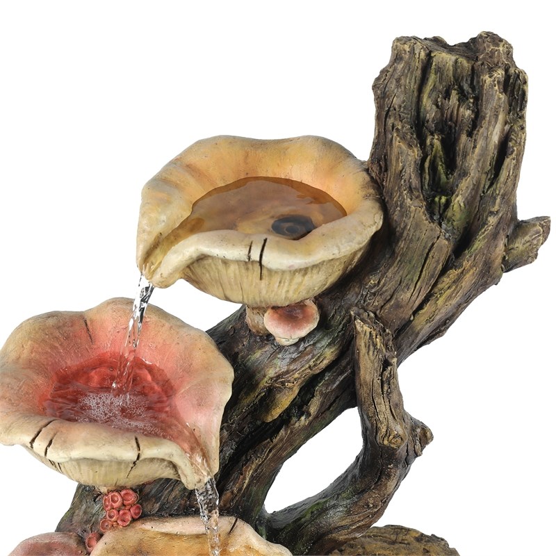 Tabletop Fountain Mushroom At Lee Frost Blog