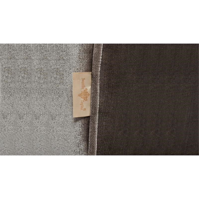 legacy camelback sofa nailhead accents grey 630603674