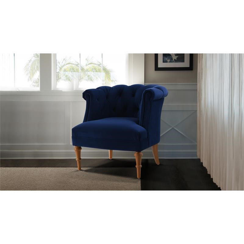 2 Piece Chair Set of Katherine Tufted Accent Chair
