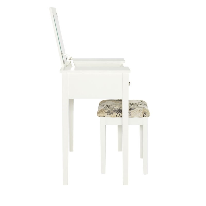 Riverbay Furniture Set with White Bench in White