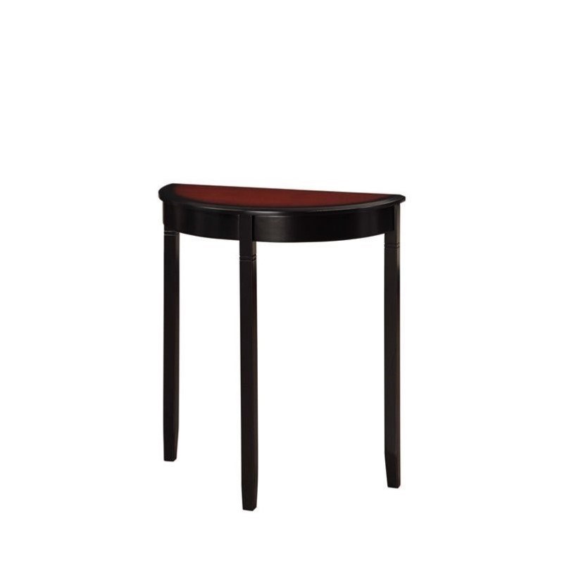 Riverbay Furniture Console Table in Black Cherry