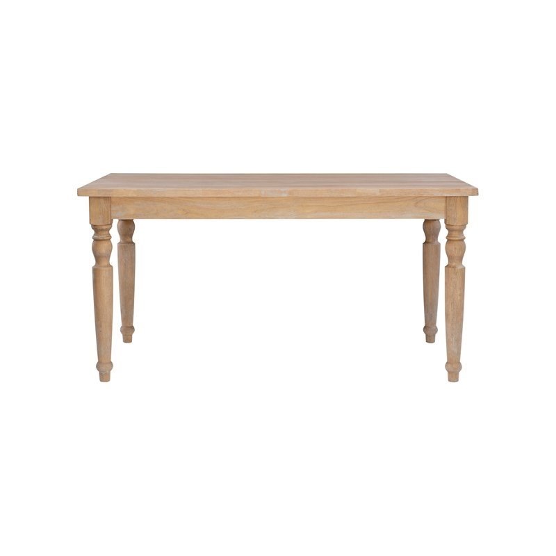 Riverbay Furniture Dining Table in Light Natural Brown