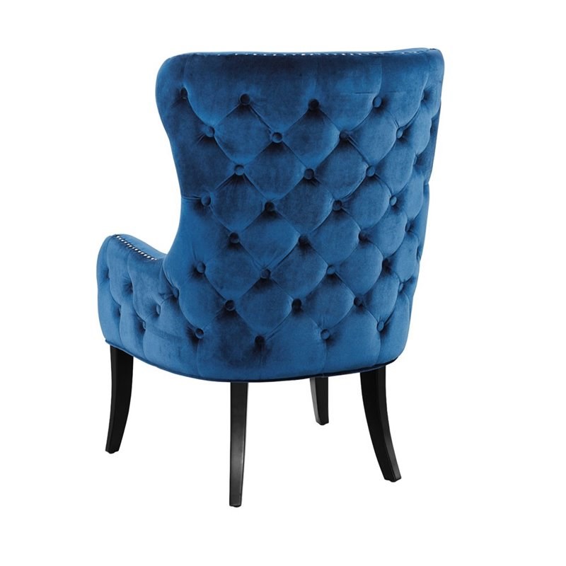 Riverbay Furniture Round Back Chair in Blue